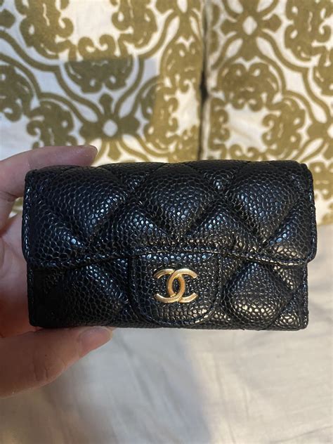 chanel key case wallet|chanel wallet consignment.